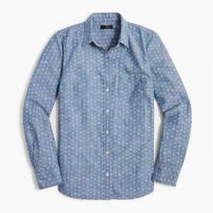 J.Crew Factory Chambray shirt in signature fit, size L